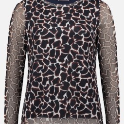Langarm-Shirt mit Animalprint Langarm-Shirt mit Animalprint