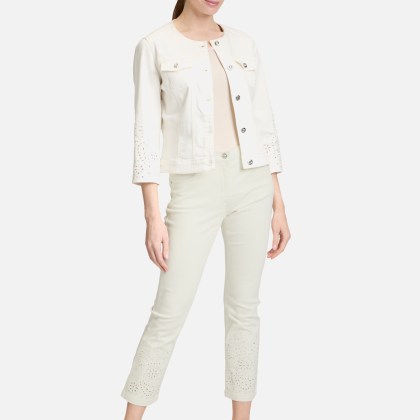 Casual-Hose mit Stickerei – Bild 2