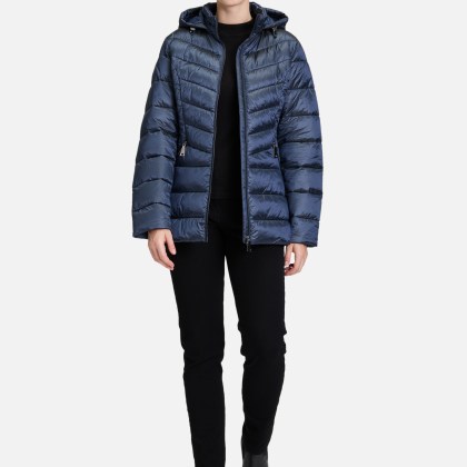 Outdoorjacke mit abnehmbarer Kapuze – Bild 2