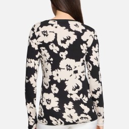 Basic Shirt mit Rippbündchen Basic Shirt mit Rippbündchen