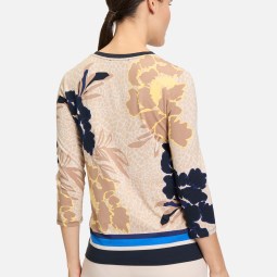 Ringelshirt mit Rippbündchen Ringelshirt mit Rippbündchen