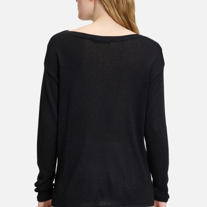 Feinstrickpullover mit Strass Feinstrickpullover mit Strass