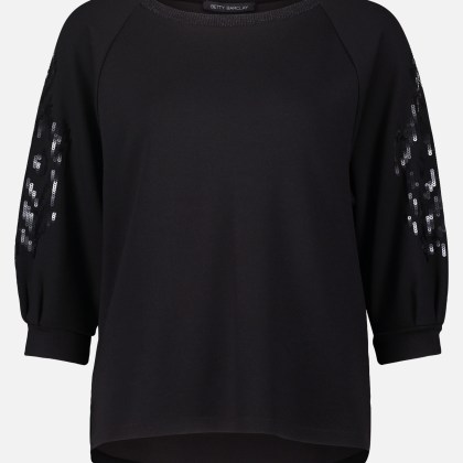 Sweatshirt mit Trompetenärmeln – Bild 3