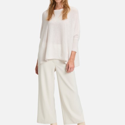 Kaschmir-Pullover mit überschnittenen Ärmeln – Bild 2