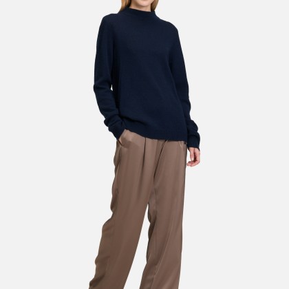 Kaschmir-Pullover mit Stehkragen – Bild 2