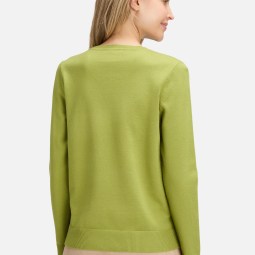 Basic-Strickpullover mit Rundhalsausschnitt Basic-Strickpullover mit Rundhalsausschnitt