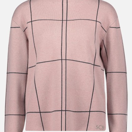 Strickpullover kariert – Bild 3