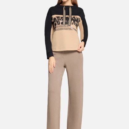 Sweatshirt mit Stehkragen – Bild 2