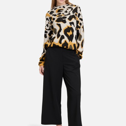 Strickpullover mit Jacquard – Bild 2