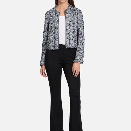 Blazer-Jacke mit Fransen – Bild 2