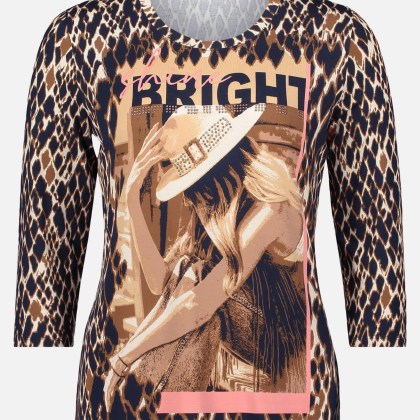 Basic Shirt mit Rundhalsausschnitt – Bild 3