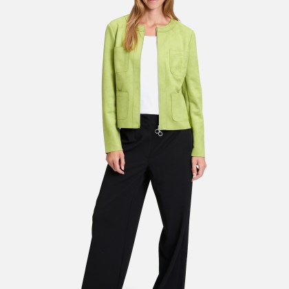 Blazer-Jacke mit Reißverschluss – Bild 2