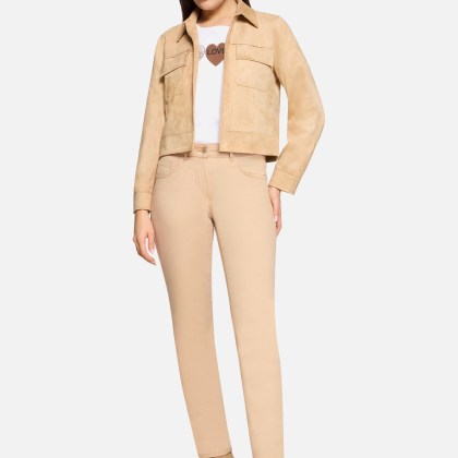 Casual-Hose mit aufgesetzten Taschen – Bild 2