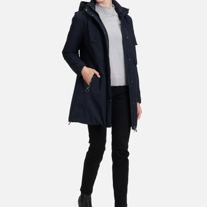 Outdoorjacke mit abnehmbarer Kapuze – Bild 2