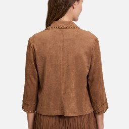 Kunstleder-Jacke mit Nieten Kunstleder-Jacke mit Nieten