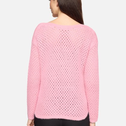 Lochstrick-Pullover langarm Lochstrick-Pullover langarm