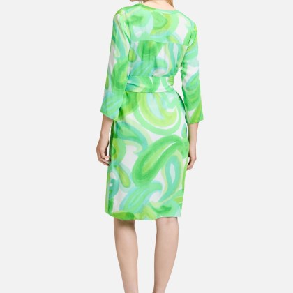 Blusenkleid mit Gürtel Blusenkleid mit Gürtel