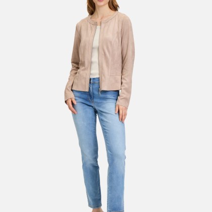 Blazer-Jacke mit Reißverschluss – Bild 2