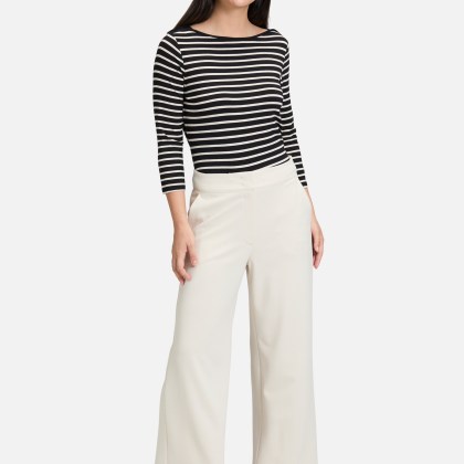 Ringelshirt mit U-Boot-Ausschnitt – Bild 2