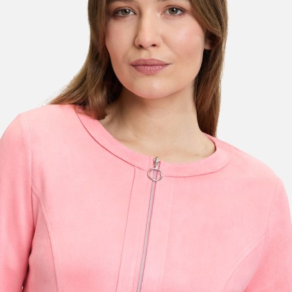 Blazer-Jacke mit Reißverschluss Blazer-Jacke mit Reißverschluss