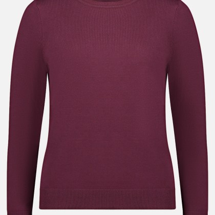 Basic-Strickpullover mit Rundhalsausschnitt – Bild 3