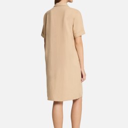 Leinenkleid mit Knopfleiste Leinenkleid mit Knopfleiste