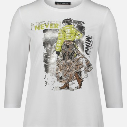 Basic Shirt mit Rundhalsausschnitt – Bild 3