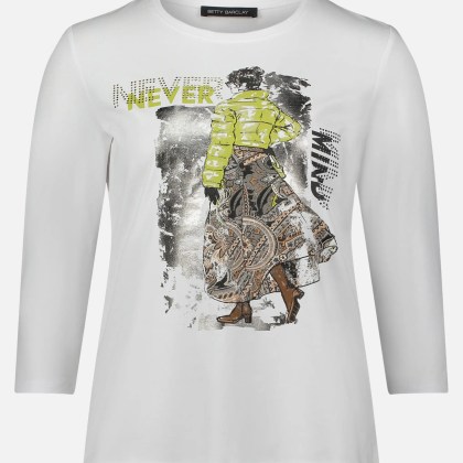 Basic Shirt mit Rundhalsausschnitt – Bild 3