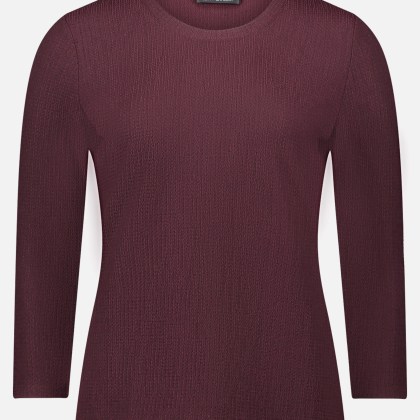 Strukturshirt mit Rundhalsausschnitt Strukturshirt mit Rundhalsausschnitt