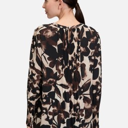 Schlupfbluse mit Plissee Schlupfbluse mit Plissee