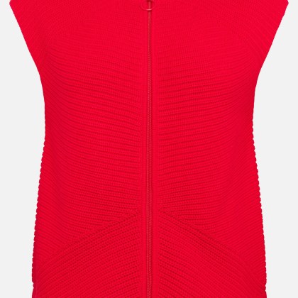 Grobstrickjacke ohne Arm – Bild 3