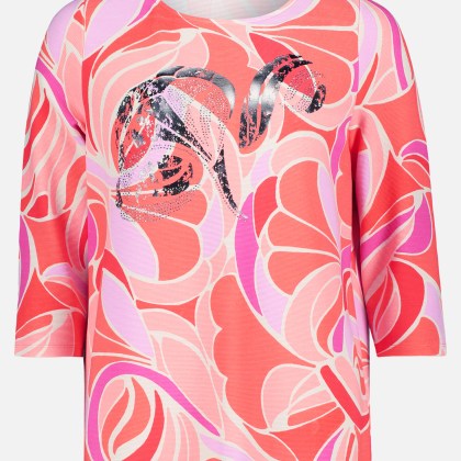 Sweatshirt mit Rippenstruktur – Bild 3