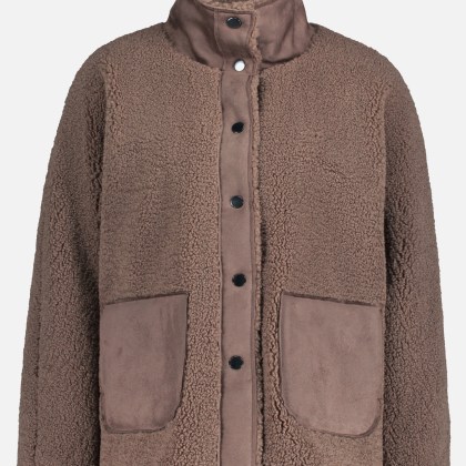 Outdoorjacke mit Plüsch – Bild 3