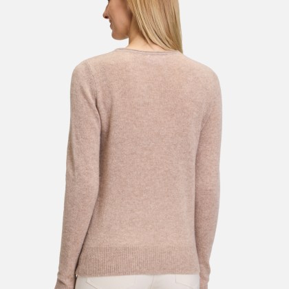 Kaschmir-Pullover mit Rundhalsausschnitt Kaschmir-Pullover mit Rundhalsausschnitt