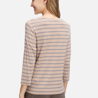 Ringelshirt mit Schmucksteinen Ringelshirt mit Schmucksteinen