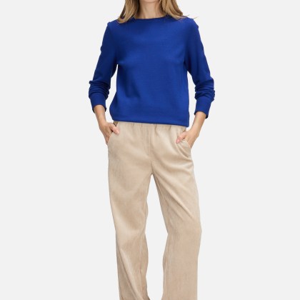 Basic-Strickpullover mit Rundhalsausschnitt – Bild 2