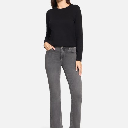 Bootcut Jeans mit Waschung – Bild 2