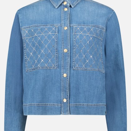 Hemdbluse mit Kragen – Bild 3