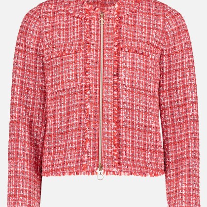 Blazer-Jacke mit Fransen – Bild 3