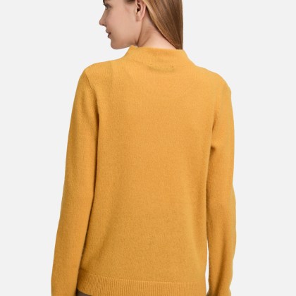 Kaschmir-Pullover mit Stehkragen Kaschmir-Pullover mit Stehkragen