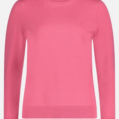 Basic-Strickpullover mit Rundhalsausschnitt – Bild 3