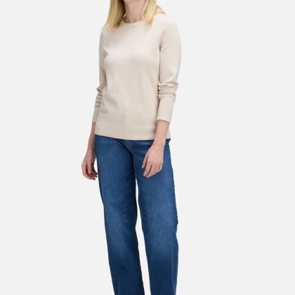 Basic-Strickpullover mit Rundhalsausschnitt – Bild 2