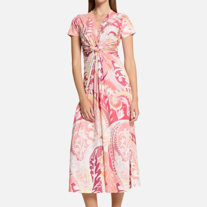 Midikleid mit Raffung – Bild 2