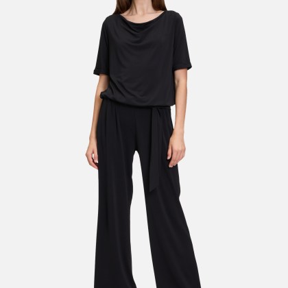 Halbarm-Shirt mit Wasserfallausschnitt – Bild 2