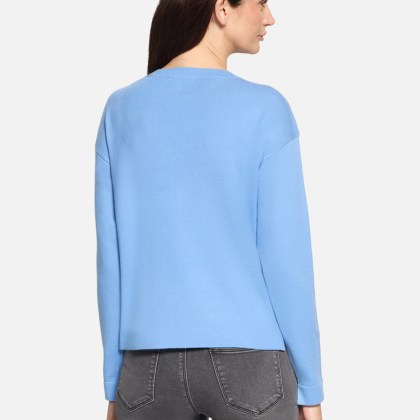 Feinstrickpullover mit Seitenschlitzen Feinstrickpullover mit Seitenschlitzen