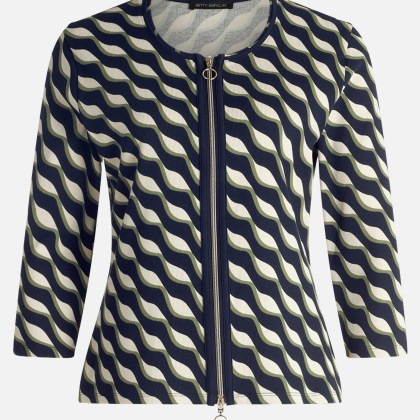 Shirtjacke mit Rippenstruktur – Bild 3