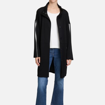 Sweatmantel mit Stehkragen – Bild 2