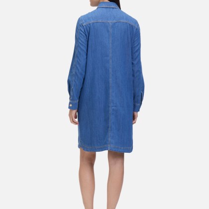 Hemdblusenkleid mit Knopfleiste Hemdblusenkleid mit Knopfleiste