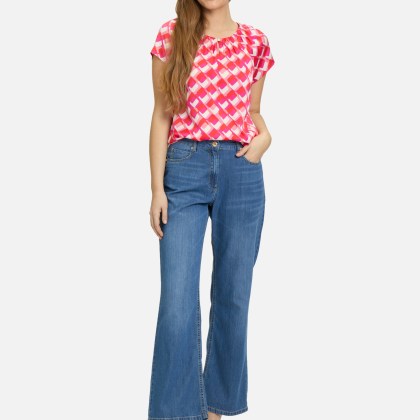 Casual-Bluse mit Muster – Bild 2
