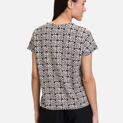 Printshirt mit Tunnelzug Printshirt mit Tunnelzug